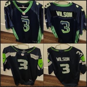 Lot of 2  NFL  Men's XL Seahawks Jerseys